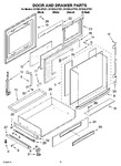 Diagram for 04 - Door And Drawer Parts