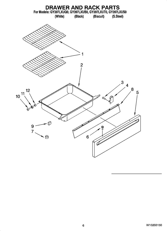 Diagram for GY397LXUB0