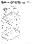 Diagram for 01 - Cooktop Parts