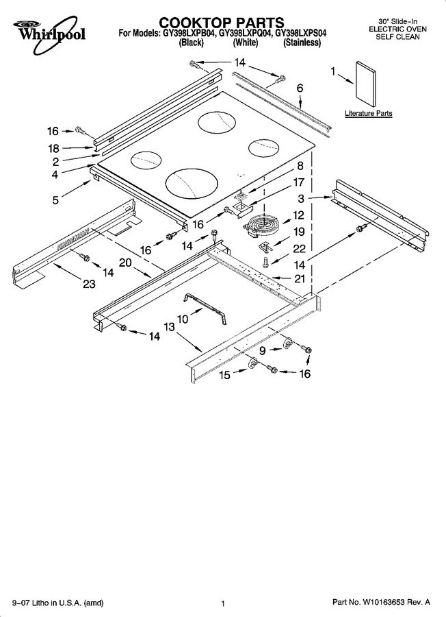 Diagram for GY398LXPB04