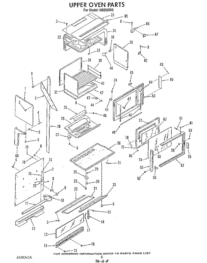 Diagram for H8858W0