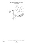 Diagram for 08 - Upper Oven Burner