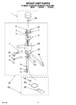 Diagram for 03 - Spout Unit Parts