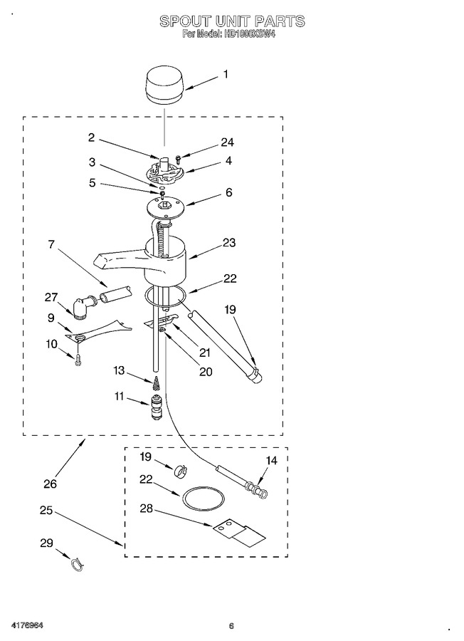 Diagram for HD1000XSW4