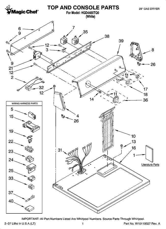 Diagram for HGD4400TQ0