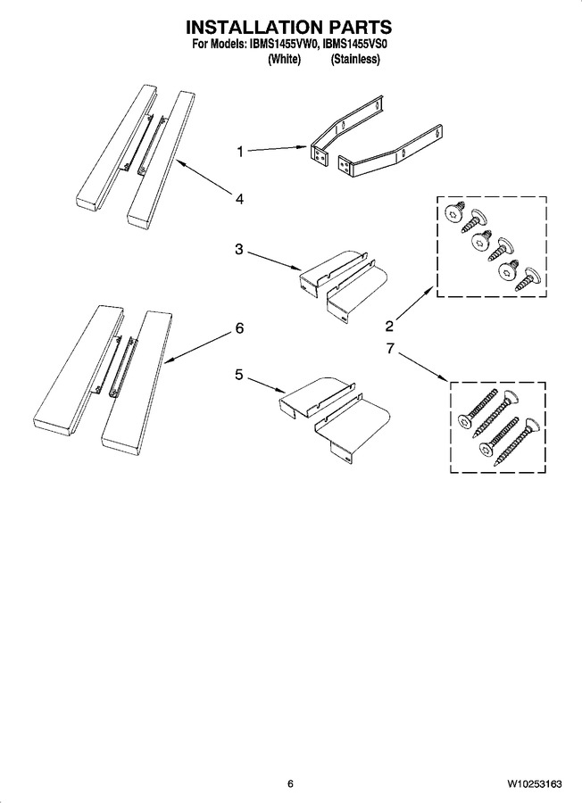 Diagram for IBMS1455VW0