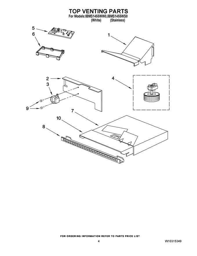 Diagram for IBMS1455WW0