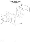 Diagram for 02 - Oven Door Parts