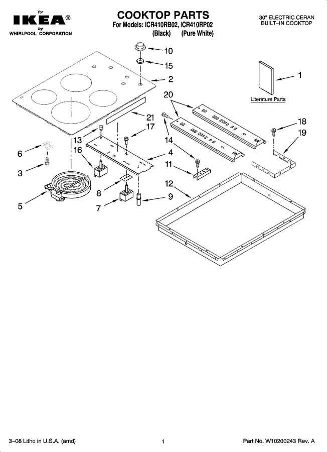 Diagram for ICR410RB02