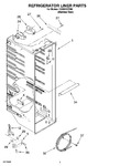 Diagram for 02 - Refrigerator Liner Parts