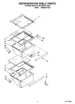 Diagram for 03 - Refrigerator Shelf Parts