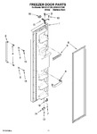 Diagram for 07 - Freezer Door Parts