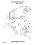 Diagram for 08 - Dispenser Front Parts