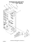 Diagram for 02 - Refrigerator Liner Parts