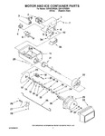 Diagram for 05 - Motor And Ice Container Parts