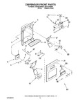 Diagram for 08 - Dispenser Front Parts