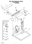 Diagram for 02 - Top And Console Parts