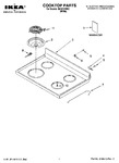 Diagram for 01 - Cooktop Parts