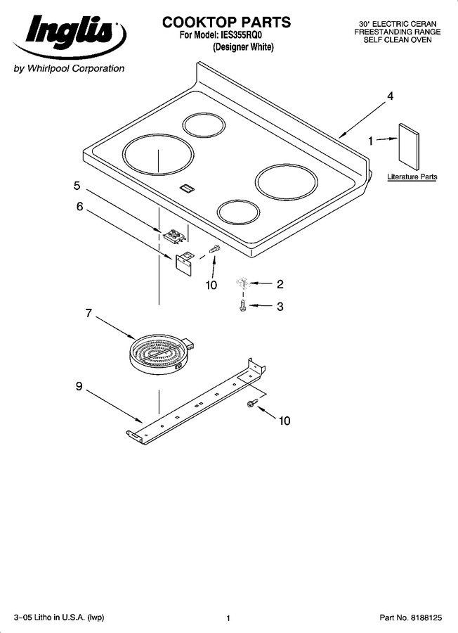 Diagram for IES355RQ0