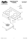 Diagram for 01 - Cooktop Parts