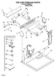 Diagram for 02 - Top And Console Parts