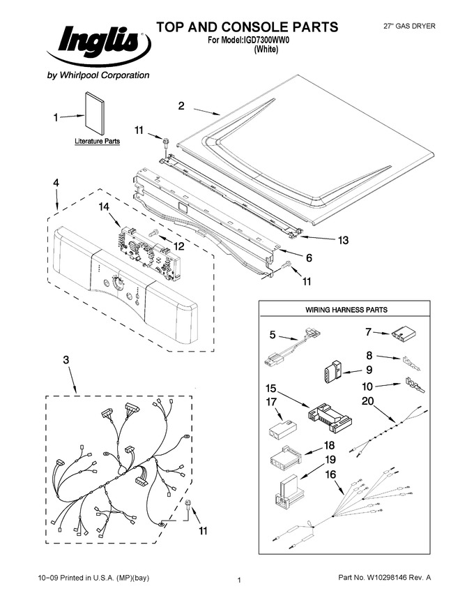 Diagram for IGD7300WW0