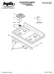 Diagram for 01 - Cooktop Parts