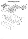 Diagram for 05 - Drawer & Broiler Parts