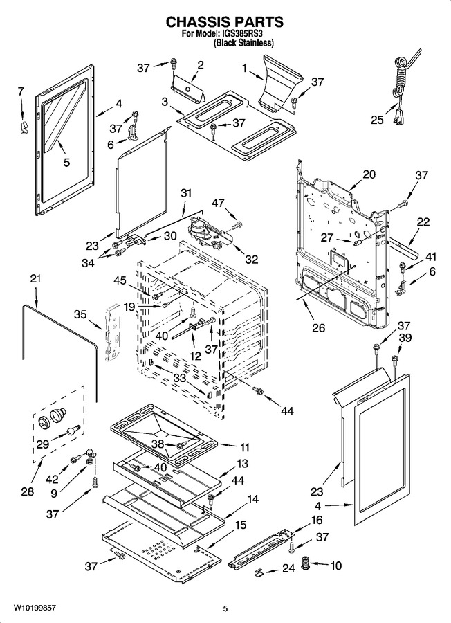 Diagram for IGS385RS3