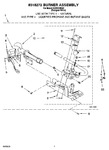 Diagram for 04 - 8318272 Burner Assembly, Optional Parts (not Included)