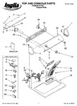 Diagram for 01 - Top And Console Parts