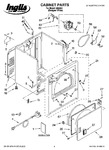 Diagram for 01 - Cabinet Parts