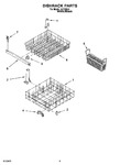 Diagram for 07 - Dishrack Parts