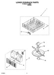 Diagram for 06 - Lower Dishrack Parts