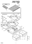 Diagram for 05 - Shelf Parts, Optional Parts