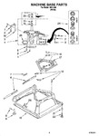 Diagram for 05 - Machine Base Parts