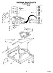 Diagram for 05 - Machine Base Parts