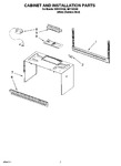 Diagram for 06 - Cabinet And Installation Parts