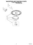 Diagram for 05 - Magnetron And Turntable Parts