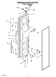 Diagram for 07 - Freezer Door Parts