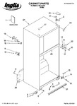 Diagram for 01 - Cabinet Parts