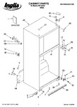 Diagram for 01 - Cabinet Parts