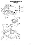 Diagram for 05 - Machine Base Parts