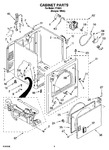 Diagram for 02 - Cabinet Parts