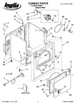 Diagram for 01 - Cabinet Parts