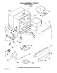 Diagram for 03 - Tub Assembly Parts