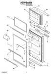 Diagram for 02 - Door Parts