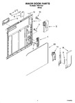 Diagram for 02 - Inner Door Parts