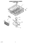 Diagram for 06 - Lower Dishrack Parts, Optional Parts (not Included)