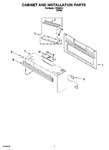 Diagram for 06 - Cabinet And Installation Parts